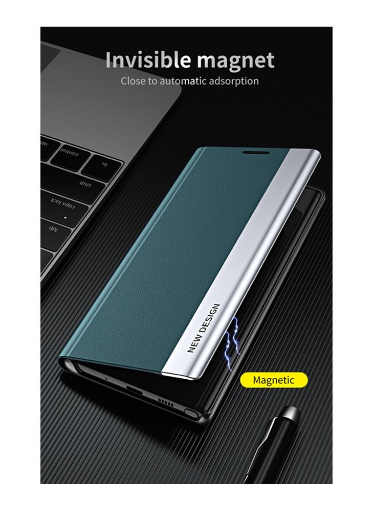 NIBEMINENT Window View Flip Case for Samsung Galaxy S23 Ultra - Image 4