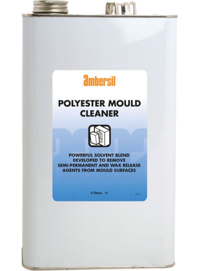 امبيرسيل AMBERSIL POLYESTER MOULD CLEANER 5LTR SOLVENT CLEANER FOR MOULDS منظف قوالب البوليستر منظف صناعي قوي قائم على المذيبات - Image 1