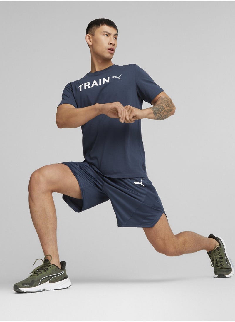 PUMA - Train Graphic Mens Shortsleeve T-shirt - Image 1