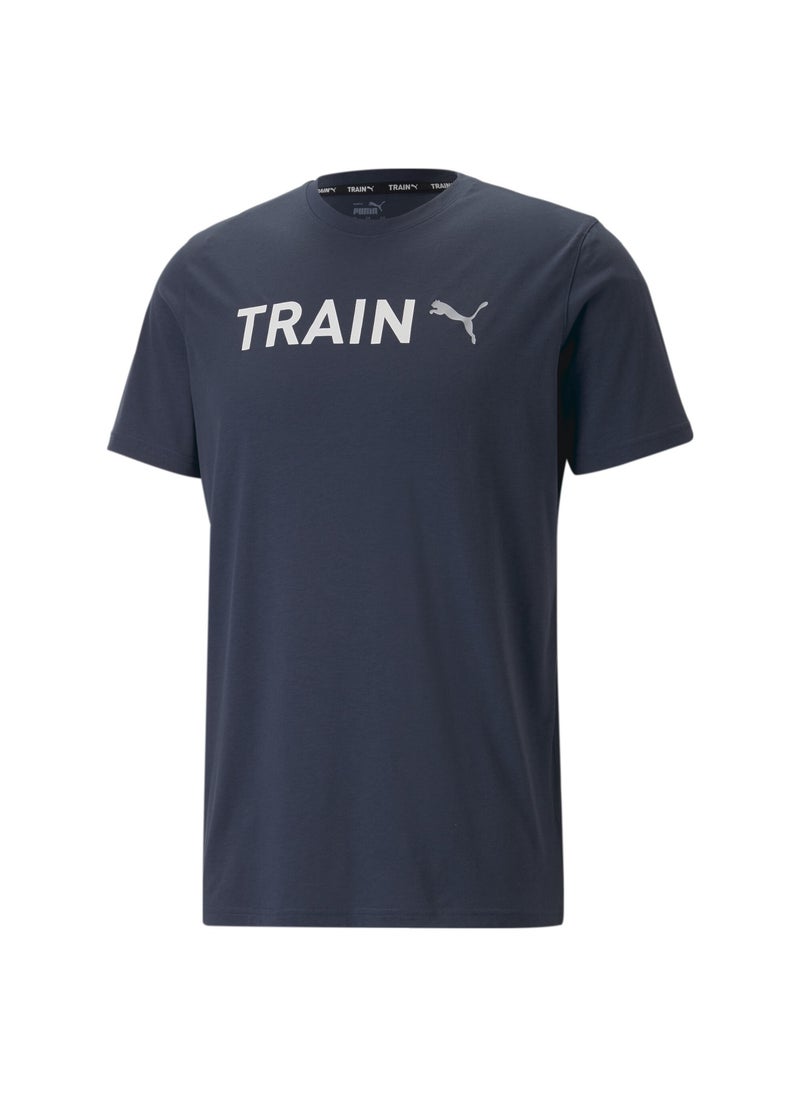 PUMA - Train Graphic Mens Shortsleeve T-shirt - Image 1