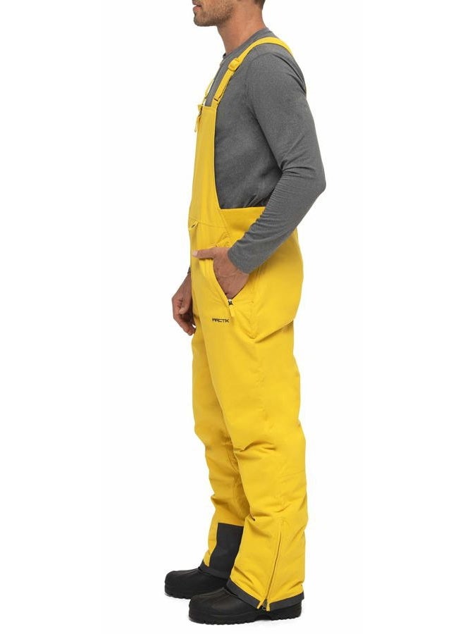Arctix Men's Essential Insulated Bib Overalls, Bamboo Yellow, 4X-Large (52-54W * 34L) - Image 3