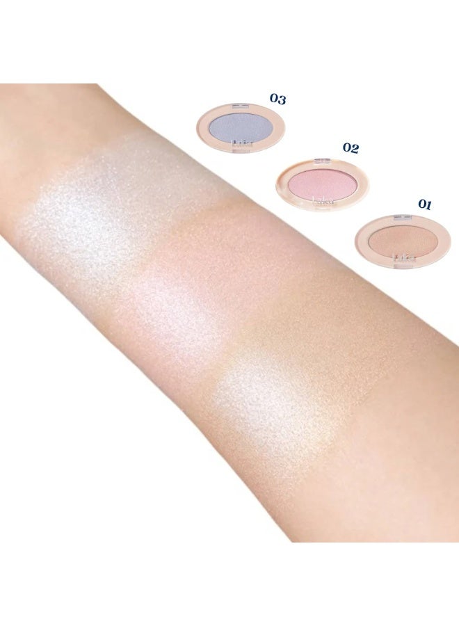 Laka Dreambeam Highlighter 01 Natural Beam 2.8g - Image 2