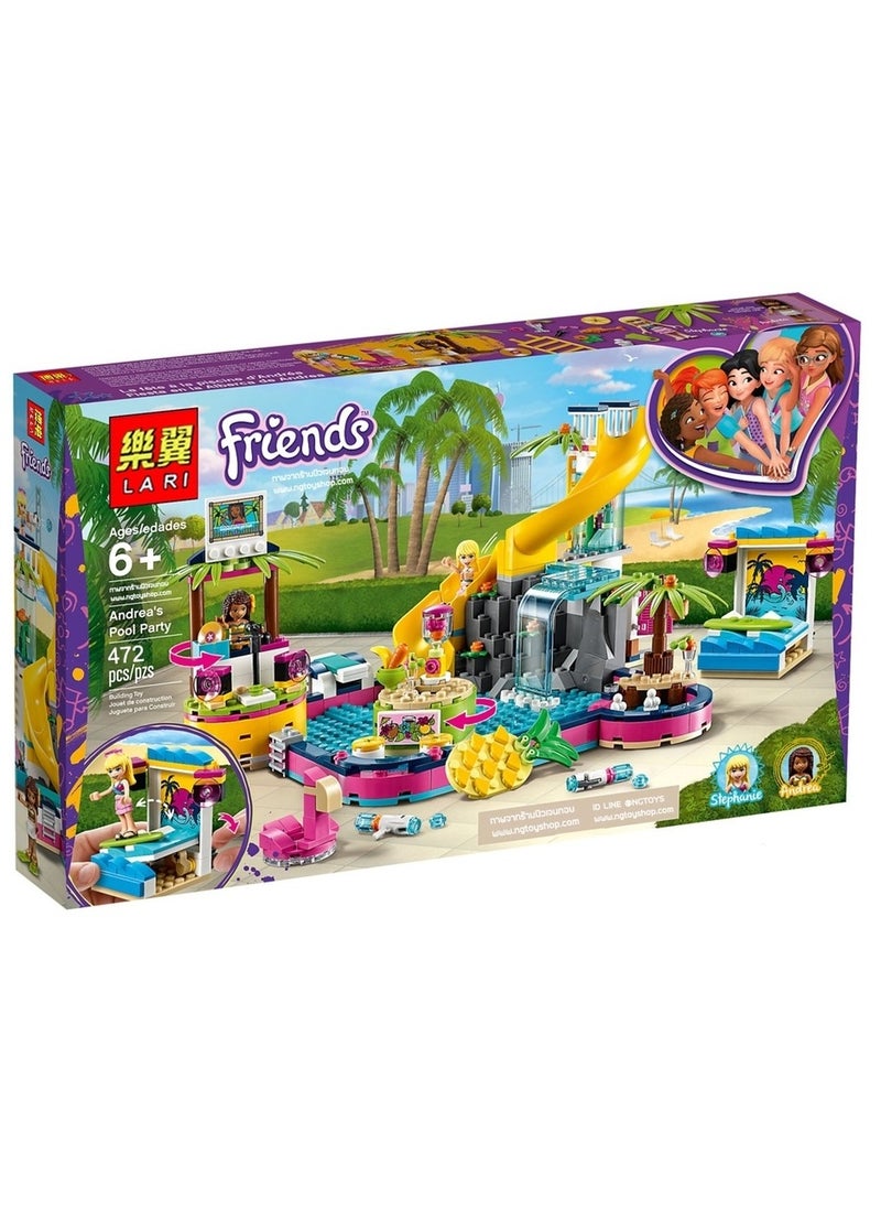 Lari Friends Andrea's Pool Party 472 Pieces - 11380  - Image 1