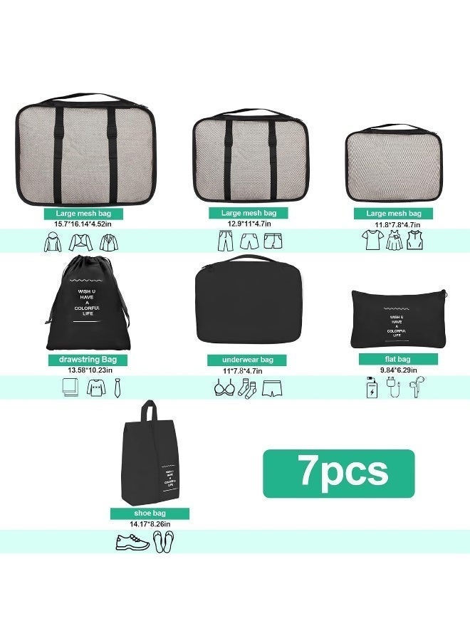 Lazer Travel Organizer Set for Men - Black - Image 5