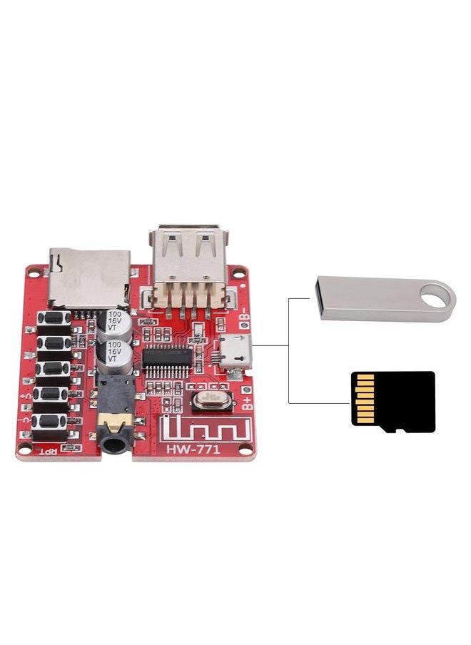 Thoraya Power Amplifier Audio Receiver Module Car Motherboard Speaker Bluetooth MP3 Stereo Board  - Image 5