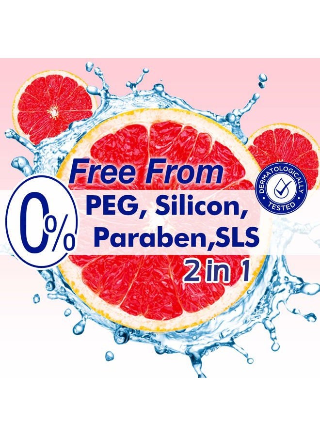 Dalan Pink Grapefruit Multicare Ultra Moisturizing Liquid Hand Soap for Normal and Dry Hands Fresh Clean and Soft Feeling (13.5 Fl Oz / 400 mL (Pack of 3)) - Image 5