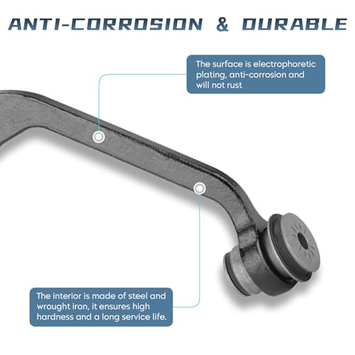 Autsurles 2WD Front Upper Control Arm with Ball Joint for Ford F-150 1997-2003 Expedition F-250 for Lincoln Blackwood Navigator 1998-2002 K8726 K8728 Inner Outer Tie Rod End + Sway Bar End Link Suspension Kit - Image 4