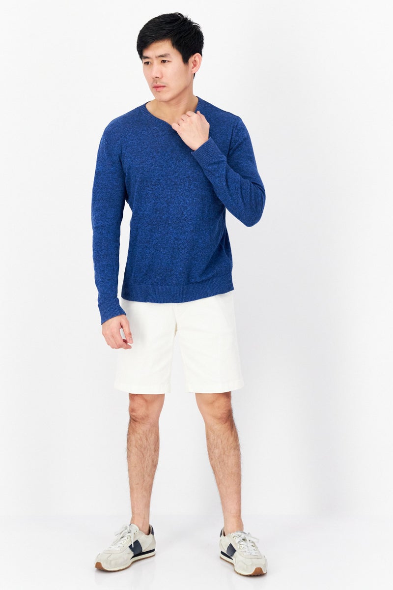 PERRY ELLIS شورتات تشينو للرجال بطول 9 إنش، أبيض فاتح - Image 3