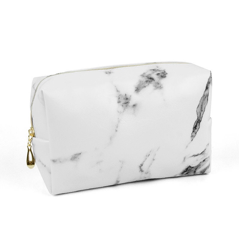 general Portable PU Waterproof Makeup Bag for Travel and Daily Use - Image 1