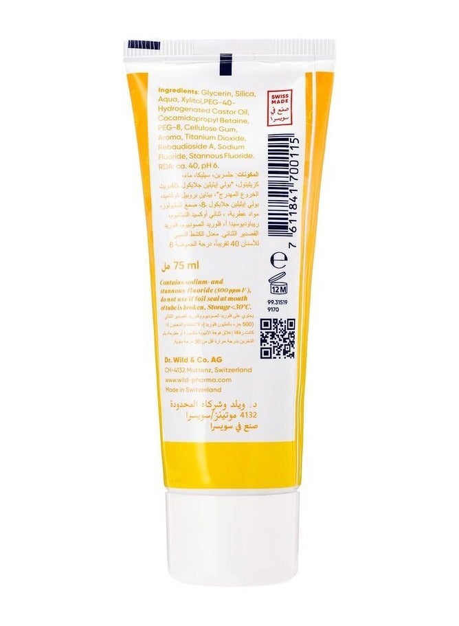 EMOFORM Dr. Wild Emoform Actifluor Kids Toothpaste 75 ml - Image 2