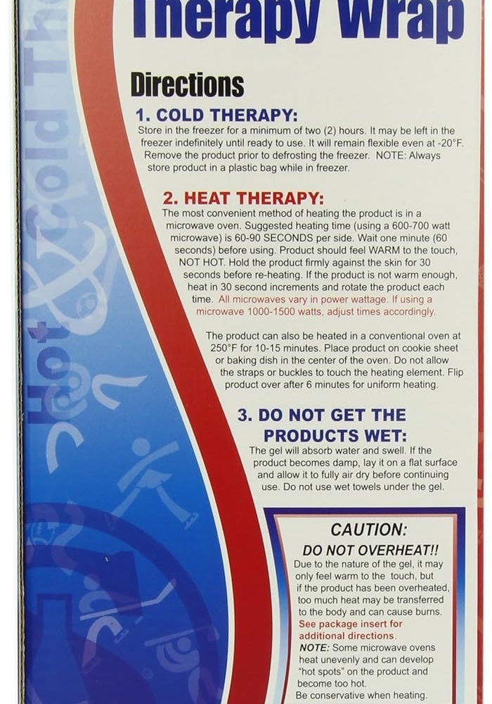 Elasto-Gel Elasto Gel Hot/Cold Therapy Wrap - 9 x 24 Inches for Pain Relief - Image 3