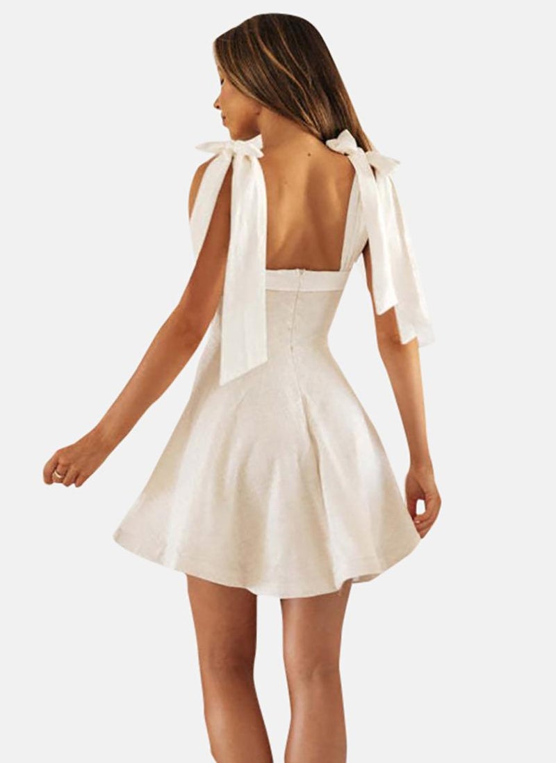 YUNIQEE Tie Strap Mini Dress  - Image 3