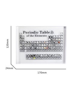 Y&D Periodic Table Of The Element White/Black  - Image 3