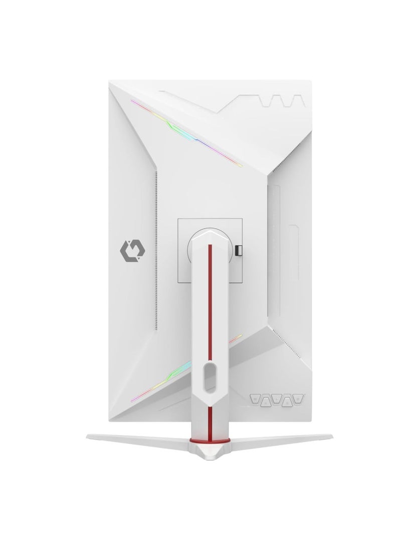 GAMEON Gaming Monitor GOA27FHD180IPS Artic Pro Series 27" Inch, FHD 1080p 180Hz, MPRT 0.5ms, Fast IPS LED VESA Adaptive Sync Game Modes RGB Elements Support PS White - Image 3