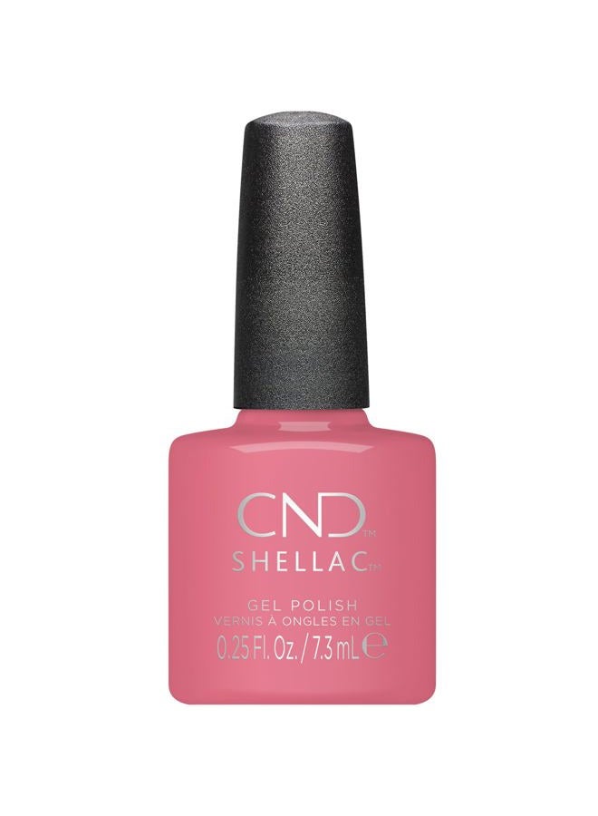 CND Shellac Gel Nail Polish, Long-lasting NailPaint Color with Curve-hugging Brush, Pink Polish, 0.25 fl oz - Image 1