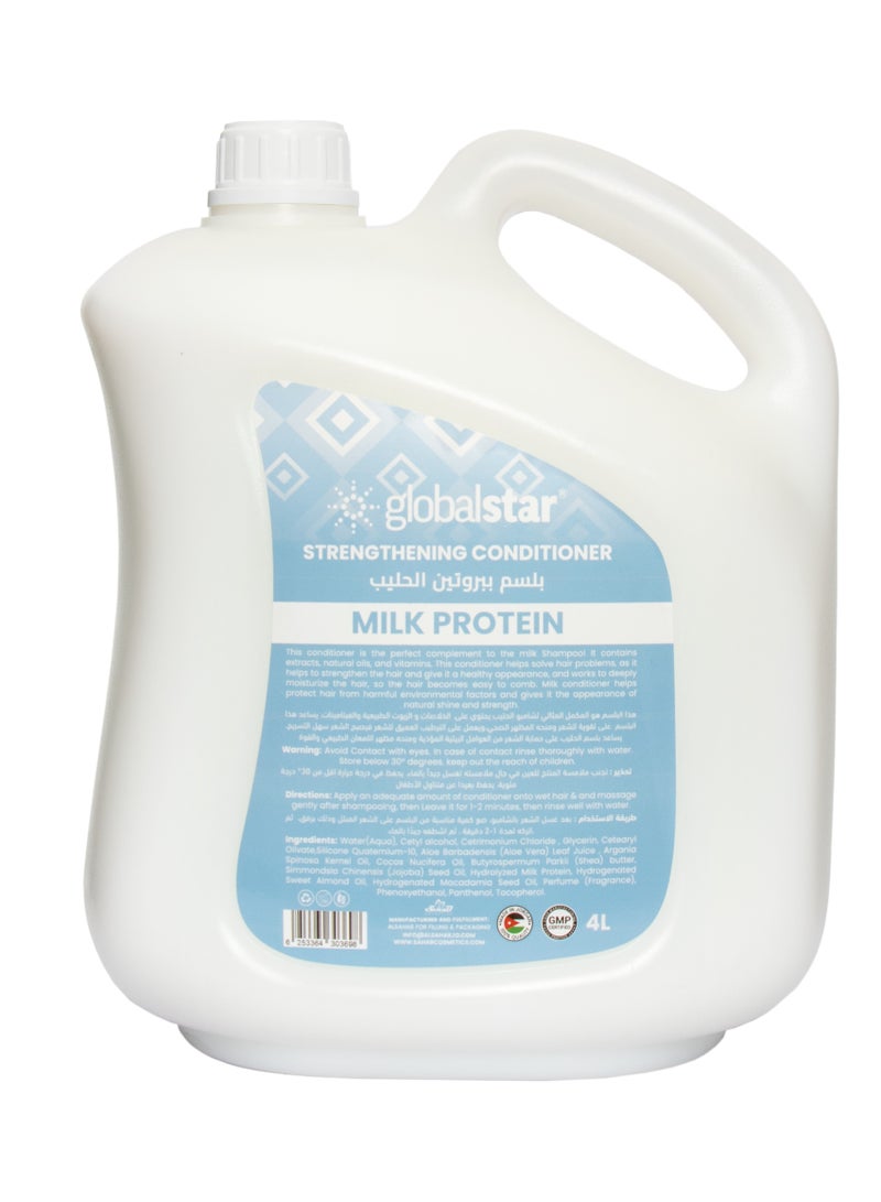 globalstar Milk Protein Hair Conditioner 4 L - Image 1
