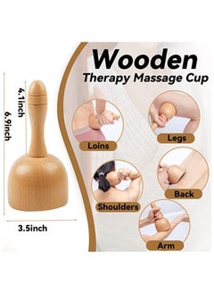 Professional Wood Therapy Massage Tools 5-in-1 Maderoterapia Kit