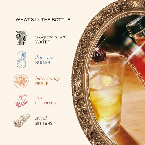 Strongwater Old Fashioned Mix - Makes 64 Cocktails - Handcrafted Old Fashioned Syrup with Bitters, Orange, Cherry, Organic Demerara Sugar - Craft Cocktail Mixer, Just Mix with Bourbon,Whiskey - 2 Pack - Image 5