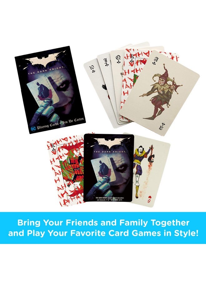 Aquarius - Dc Comics Joker Playing Cards Dark Knight Joker Themed Deck Of Cards For Your Favorite Card Games Officially Licensed Dc Comics Merchandise & Collectibles - Image 1