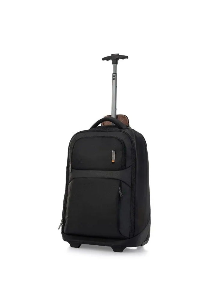 AMERICAN TOURISTER Segno 2.0 Wheeled Laptop Bag, 32L Capacity, Polyester, Black|Front Storge Pocket|15.6" Laptop Compartment|Bottle Holder|Tractum Suspension - 3 Years International Warranty - Image 1