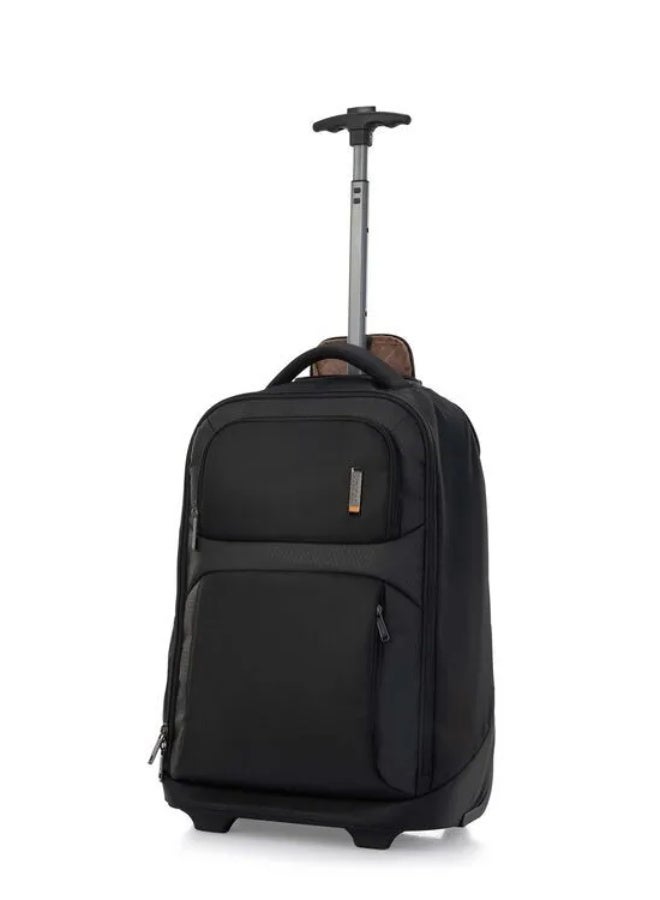 AMERICAN TOURISTER Segno 2.0 Wheeled Laptop Bag, 32L Capacity, Polyester, Black|Front Storge Pocket|15.6" Laptop Compartment|Bottle Holder|Tractum Suspension - 3 Years International Warranty - Image 5