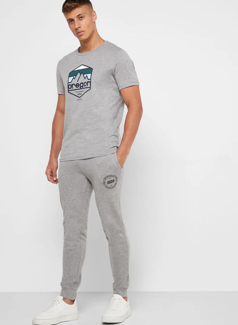 JACK & JONES Will Vincey Cuffed Sweatpants