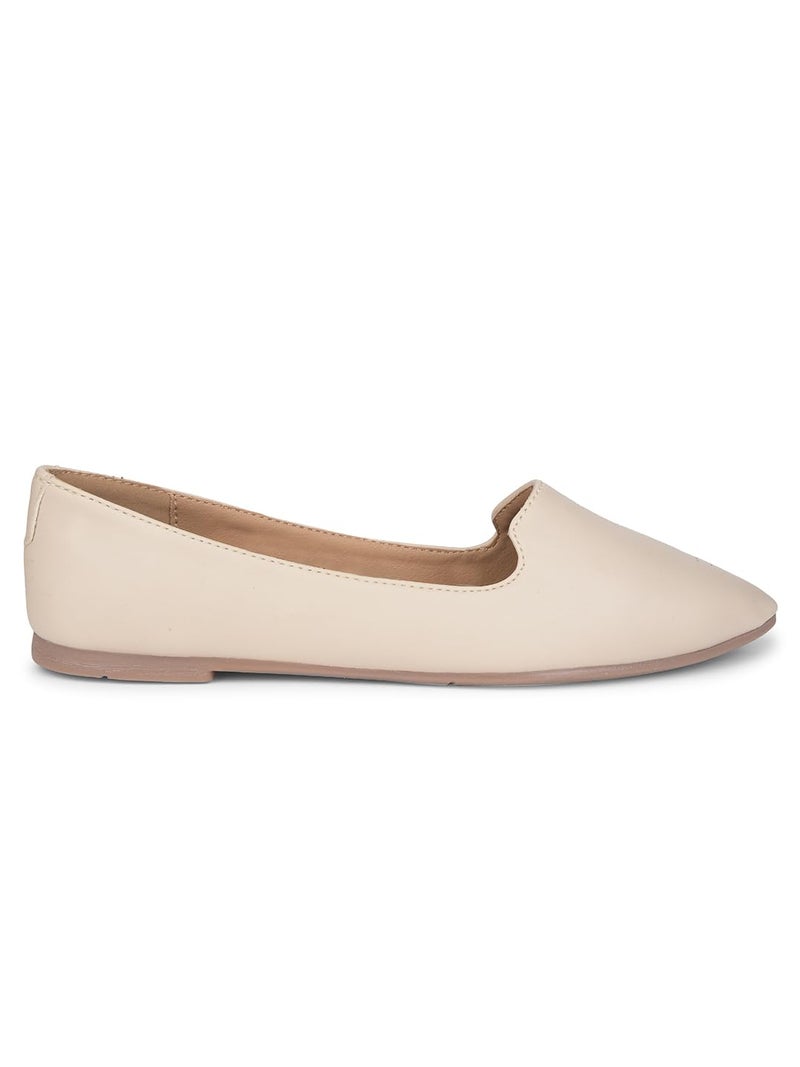 Bata Casual Ballerinas for Women Off White - Image 2