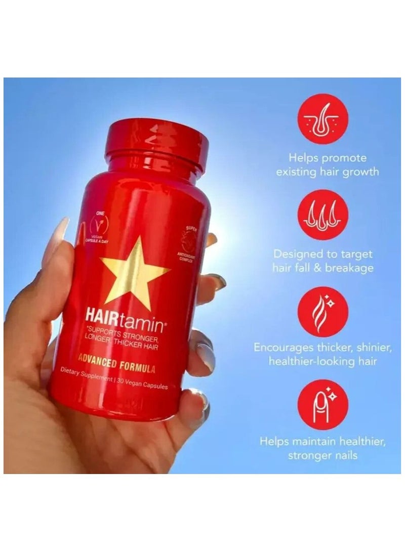 هيرتامين هير أدفانسد فورمولا مكمل غذائي 60 كبسولة - Image 3