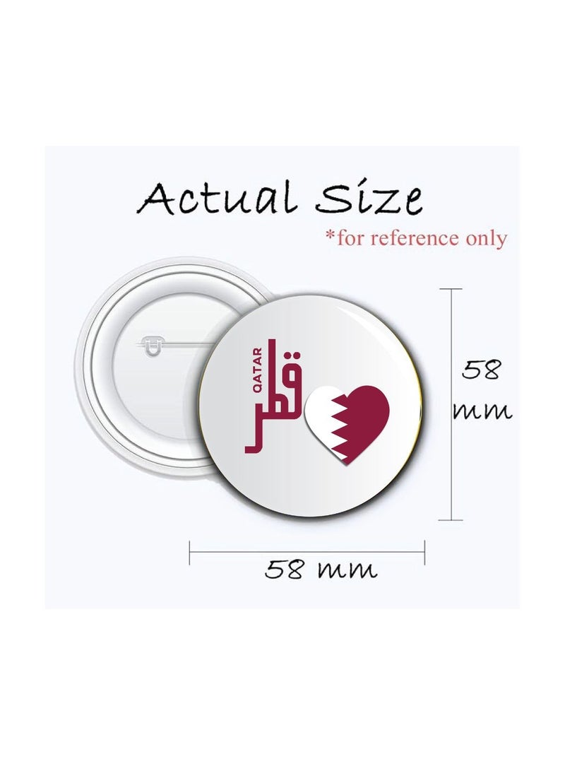 PRINTSHOP4ME Qatar Button Badge For National Day - Image 2