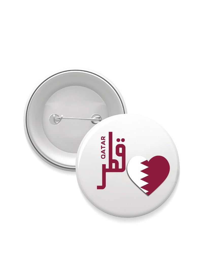 PRINTSHOP4ME Qatar Button Badge For National Day - Image 1