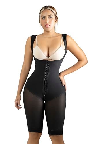 lipo express Stage 2 Colombian BBL Faja- Post Surgical Recovery Shapewear For Tummy Tucks Lipo360 or BBL Compression Garment (Black, Large) - Image 2