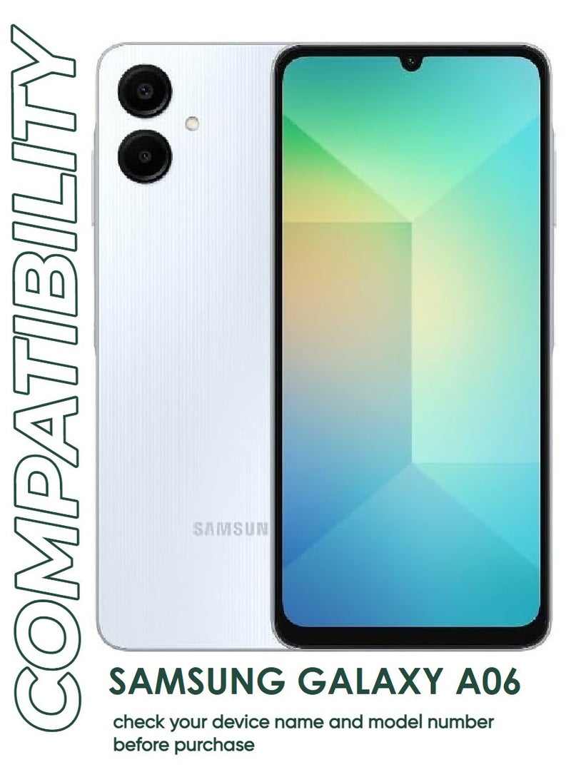 ACLIX 4 Pieces Antistatic ESD Dustproof Premium Quality High Definition Tempered Glass Screen Protector Designed For Samsung Galaxy A06 - Image 3