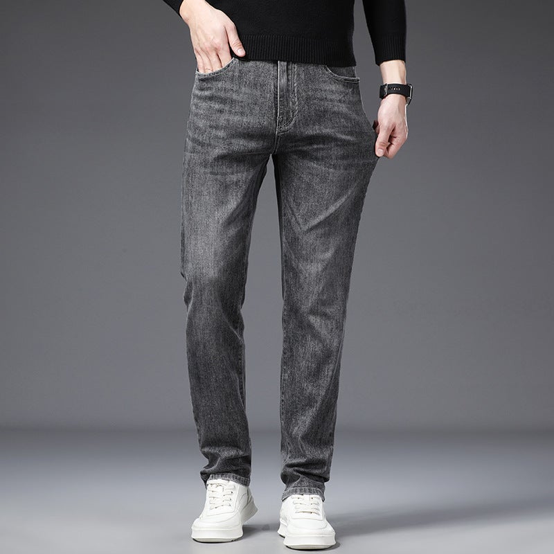 Unisex Classic Denim Jeans Loose Fit Daily Outdoor Wear - Image 5
