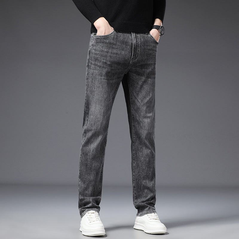 Unisex Classic Denim Jeans Loose Fit Daily Outdoor Wear - Image 3