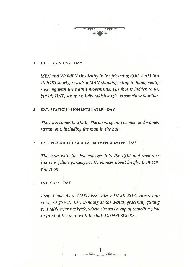 الوحوش الرائعة: أسرار دمبلدور - النص الكامل للسيناريو - Image 3