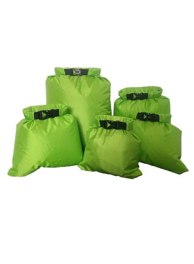 NIBEMINENT 5-Piece Waterproof Storage Dry Bag Set
