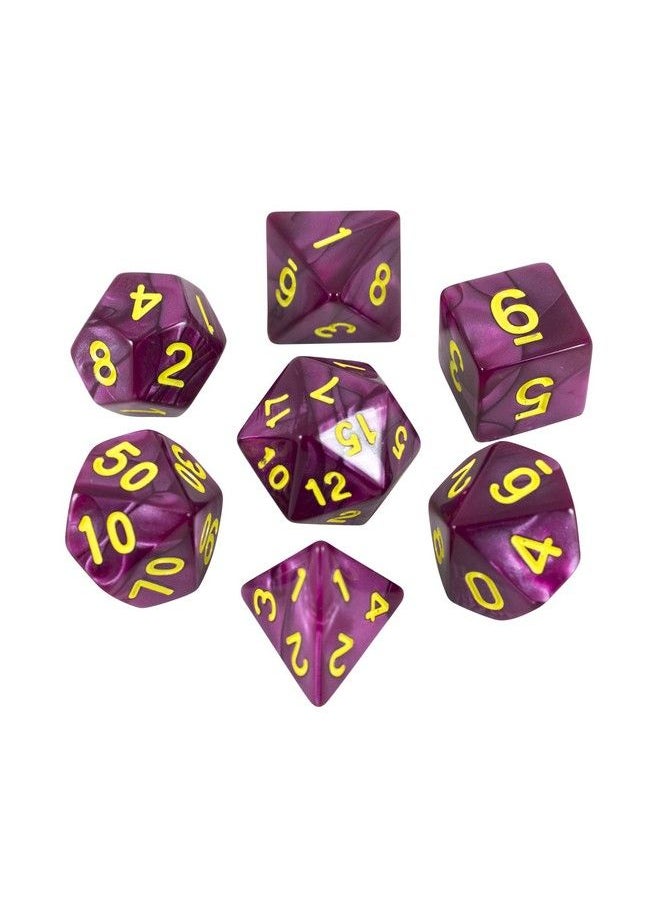 Maroon Pearl Rpg Dice Full Polyhedral Set Lum - pzsku/Z0AA505050B0C01EE031AZ/45/_/1688536776/86f8ab77-3cf4-4f5b-8650-271b54647bcf