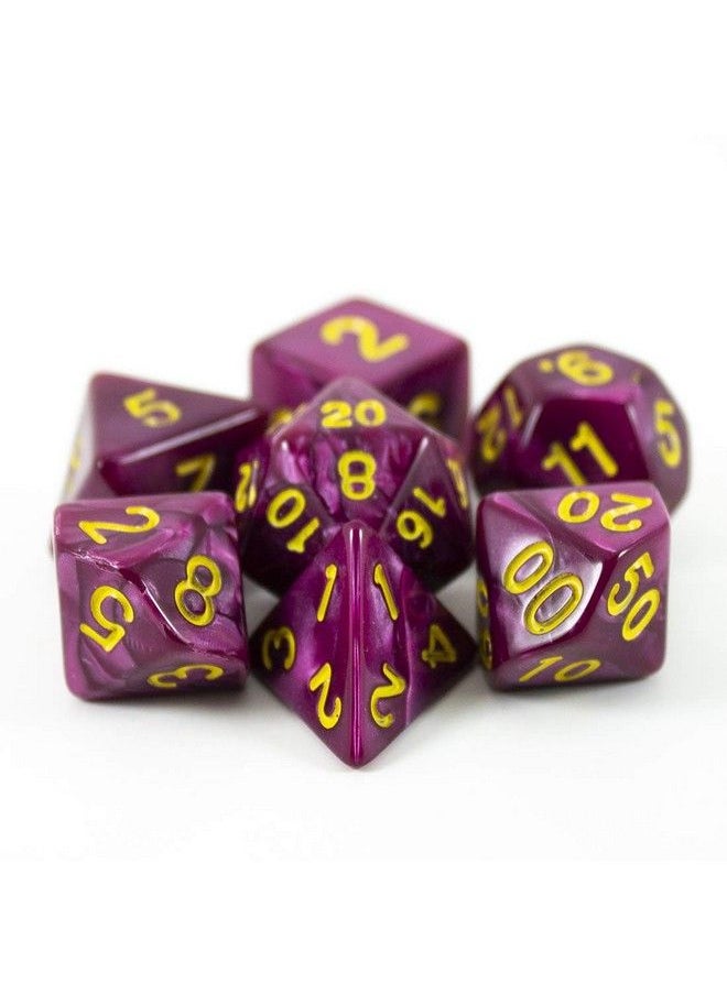 Maroon Pearl Rpg Dice Full Polyhedral Set Lum - pzsku/Z0AA505050B0C01EE031AZ/45/_/1688536778/593b8ed5-4b04-4588-accf-4f836e021af3