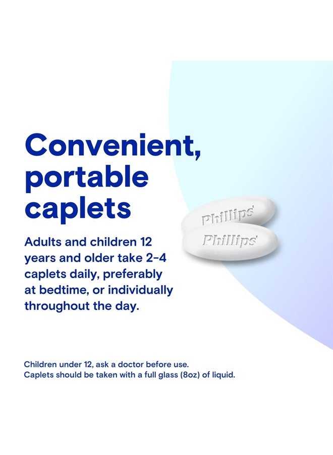 Phillips' Laxative Magnesium, Cramp Free and Stimulant Free, 100 Caplets - Image 5