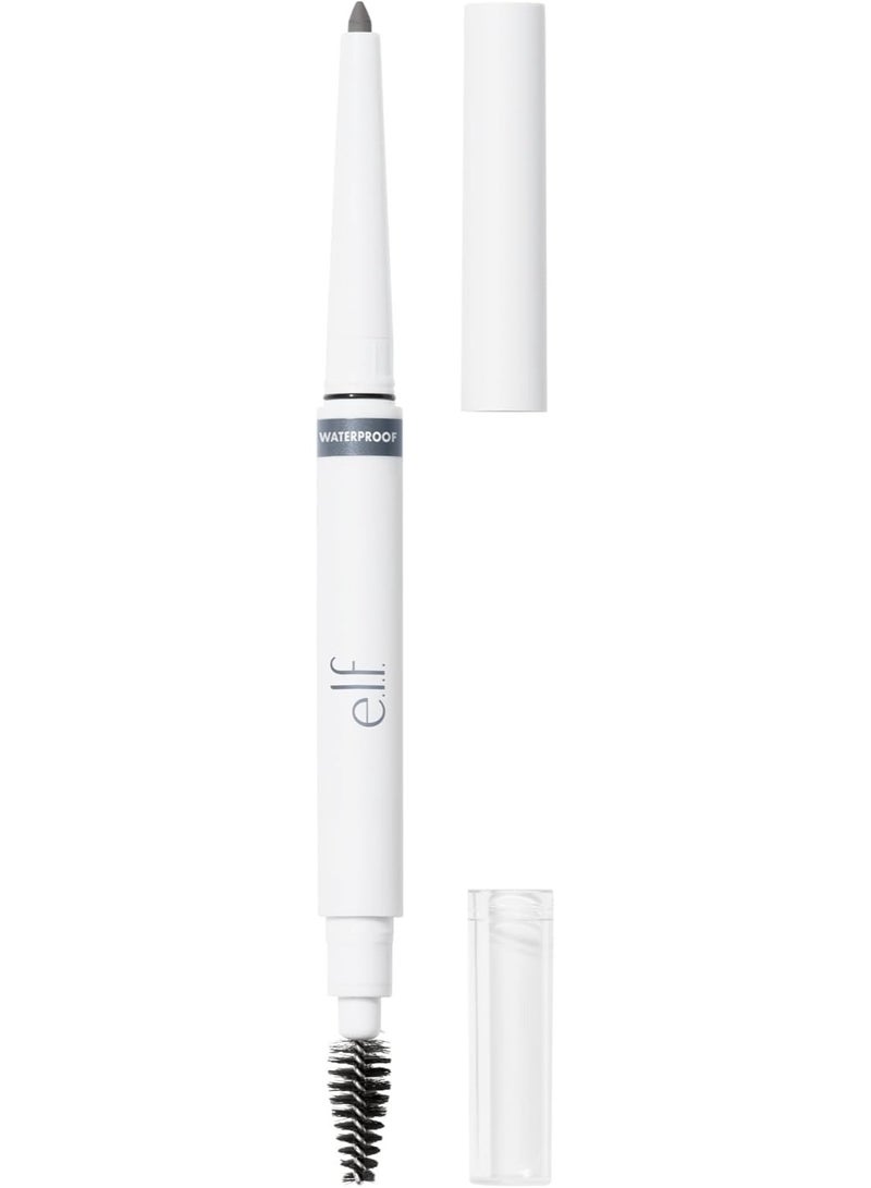 elf Instant Lift Waterproof Brow Pencil, Grey - Image 1