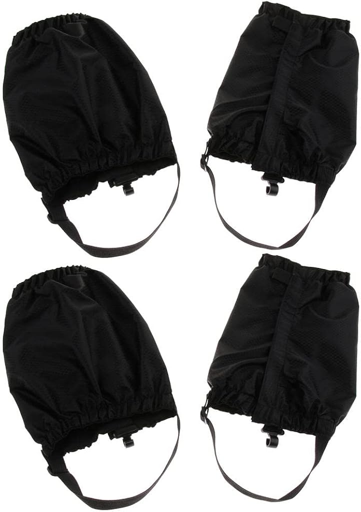 كلاراكو زوجان من واقيات الكاحل، واقيات كاحل منخفضة للثلج للنساء والرجال والشباب، مناسبة للمشي لمسافات طويلة والتخييم في الهواء الطلق، خفيفة الوزن ومقاومة للماء وقابلة للتعديل - Image 1