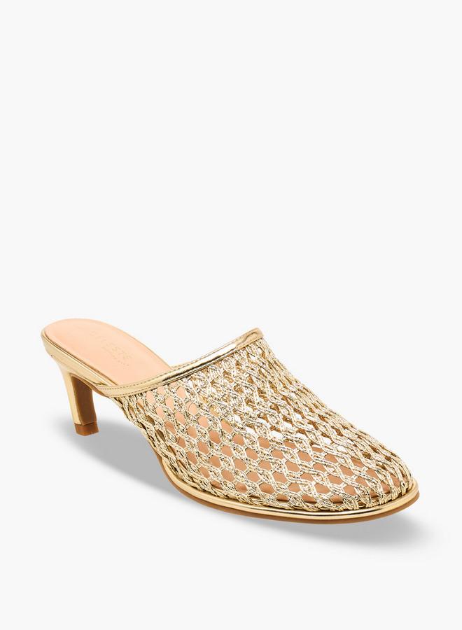 Celeste Women Stiletto Heel Mules - Image 2