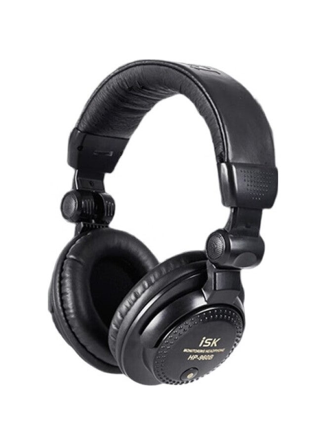 Iskhp960b Professional Over-ear Recording Monitoring Headphones, Fully Enclosed Cavity Design, Comfortable To Wear, Gaming Headphones, Compatible With Computer, Mobile Phone, Sound Card, For Gaming And Music - Image 1