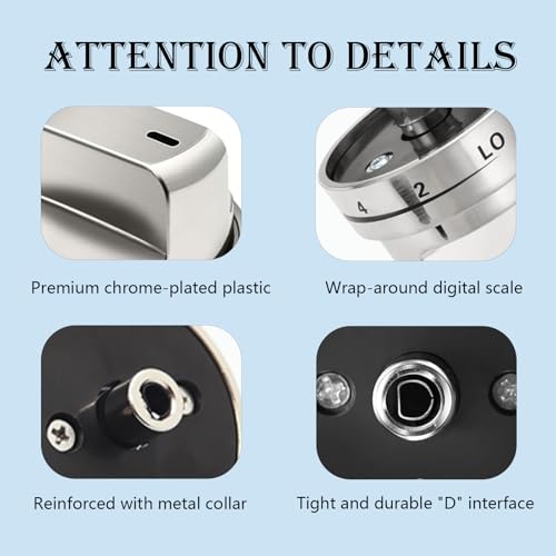 Sacumea AEZ73453509 Stove Knobs Replacements Compatible with lg Gas Range Oven Stove LRG3085ST LRG3095ST LRG3081ST LRG3091ST LRG3093ST,AEZ72909008 AP5669773 Knobs Compatible with lg Stove,3-Year Support - Image 4
