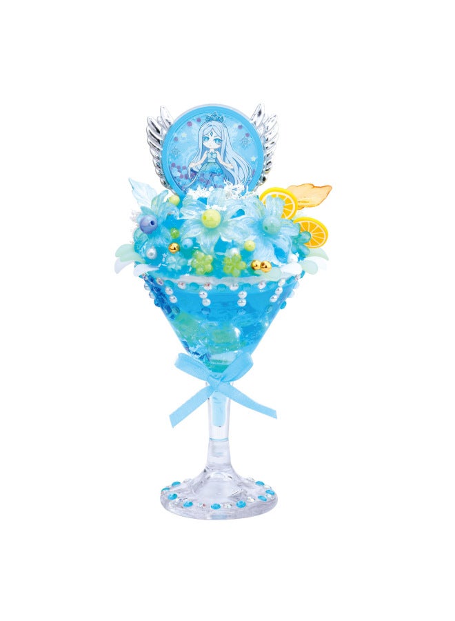 Qibei Workshop Ye Luoli Ice Princess Ice Star Cup Special Drink Cup Handmade Diy Ice Cream Cup Ice Cream Cup-Color:Romantic Luminous Cup-ice Princess  - Image 1
