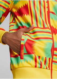 PUMA Ghana FtblCulture Mens Track Jacket  - Image 4