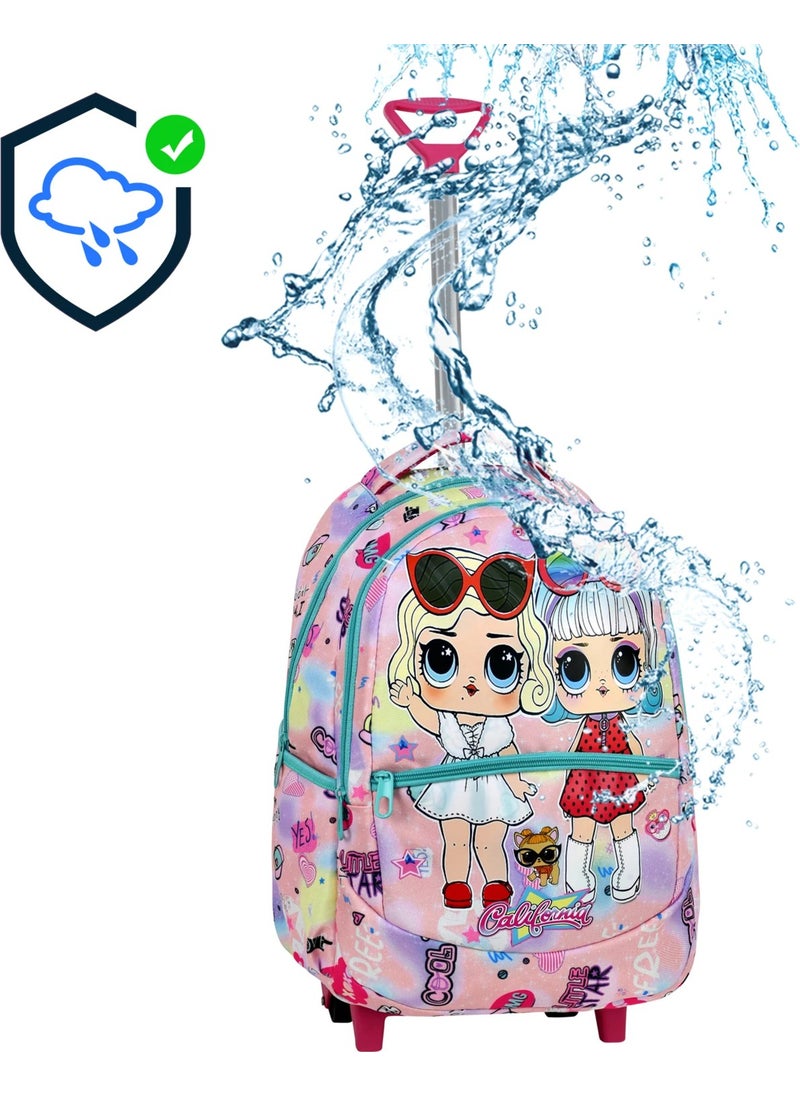 Çantaland 3-Piece School Set with Trolley, Colorful Patterned Primary School Bag + Lunch Box + Pencil Case  - Image 5