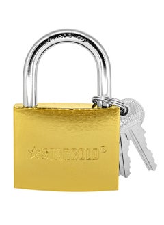 Stargold Padlock Iron Brass Body With 2 Keys  - Image 1