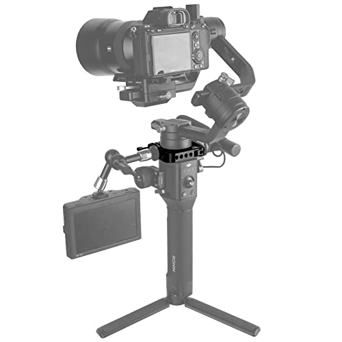 NICEYRIG Mounting Clamp Ring for DJI Ronin S, with NATO Rail 1/4 3/8 Thread for Gimbal Side Handle, Monitor Mount, Articulating Arm - 279 - Image 2