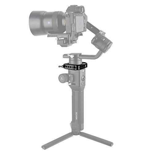 NICEYRIG Mounting Clamp Ring for DJI Ronin S, with NATO Rail 1/4 3/8 Thread for Gimbal Side Handle, Monitor Mount, Articulating Arm - 279 - Image 1